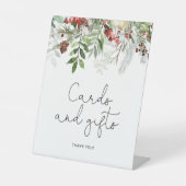 Hulst bruidsshowers kaarten en cadeaus reclamebord met voetstuk (Voorkant)