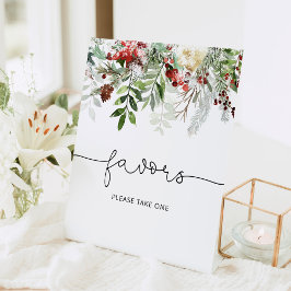 Hulst bruiloftsfeest cadeaus reclamebord met voetstuk