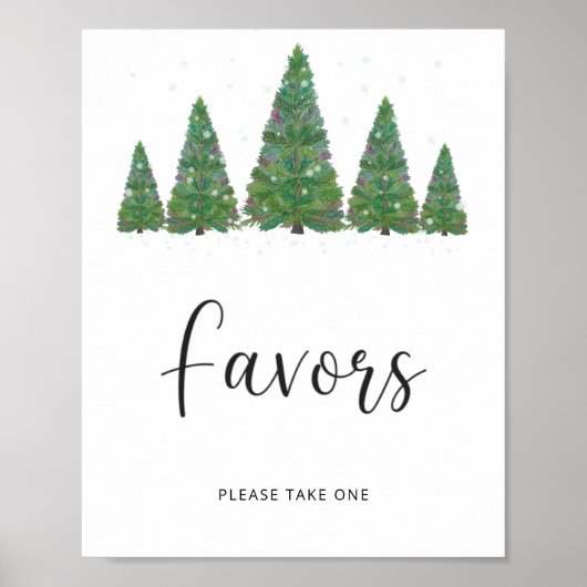 Hulst kerst gunsten Poster (Voorkant)