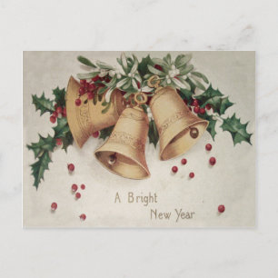 Hulst Kerstmisbellen Bel Winterbes Briefkaart