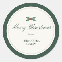 Hulst "Prettig Kerstfeest Van" Familie Cadeau Stic