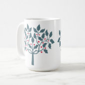 hulstbesboom koffiemok (Voorkant links)