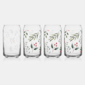 Hulstbeskrans blikvorm glas (Achterkant)