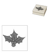 Hulstblaadjes Clipart Clip Art Hulstblaadjes Rubberstempel (Gestempeld)