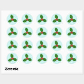Hulstblad Ronde Sticker (Vel)
