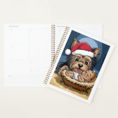 Hulstkind aanbeden door Yorkshire Terrier Planner (Display)
