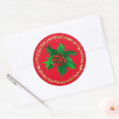 Hulststickers Ronde Sticker (Envelop)