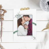 Hulsttakken Foto Kerstkaart