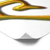 Hum-goud Poster (Hoek)