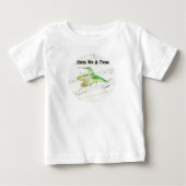 Hum Me A Tune Hummingbird Art Baby T-shirt (Voorkant)