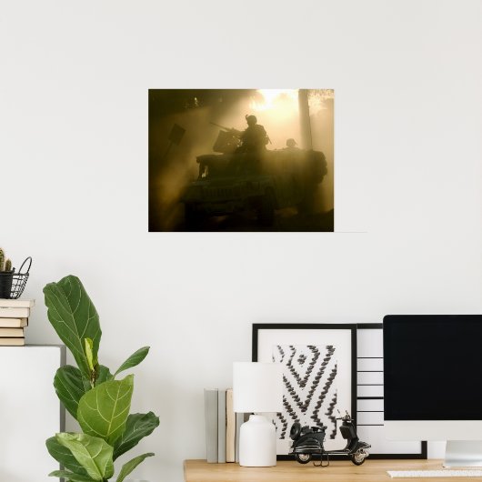 Hum-Vee Patrol Poster (Thuiskantoor)