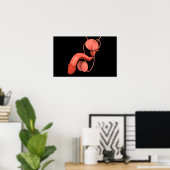 Humaan Mannelijk Voortplantingsstelsel 3 Poster (Thuiskantoor)