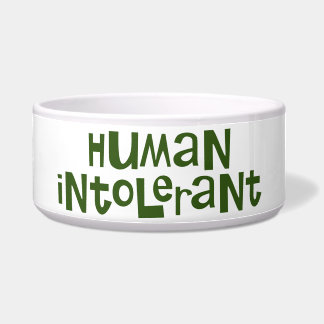 Humaan Onverdraagzaam Voerbakje