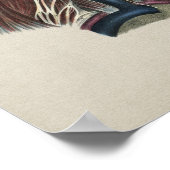 Humaan zenuwstelsel Anatomie  afdrukken Poster (Hoek)