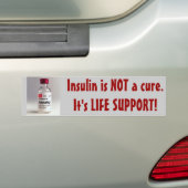 Humalog Bumpersticker (Op auto)