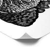 Human Anatomy Heart Lungs Science Art Poster (Hoek)