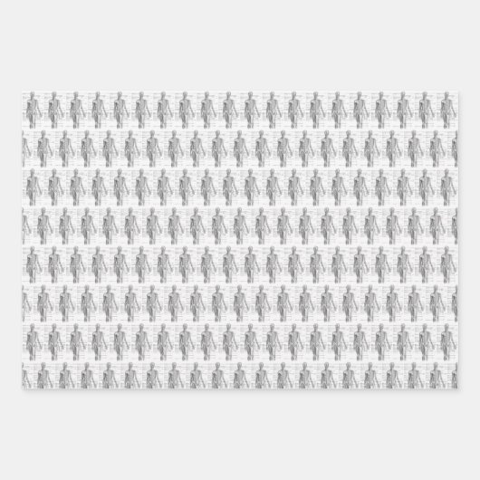 Human Anatomy Medical chart Inpakpapier Vel (Voorkant)
