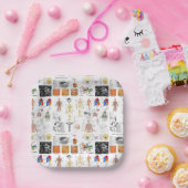 Human Anatomy Medical Chart Papieren Bordje (Feest)