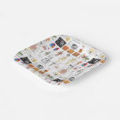 Human Anatomy Medical Chart Papieren Bordje (Gebogen)