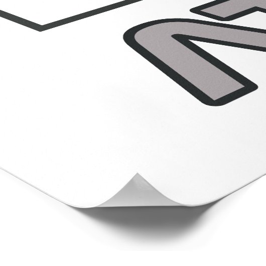 Human at Work 18 x 24 Poster afdrukken (Hoek)