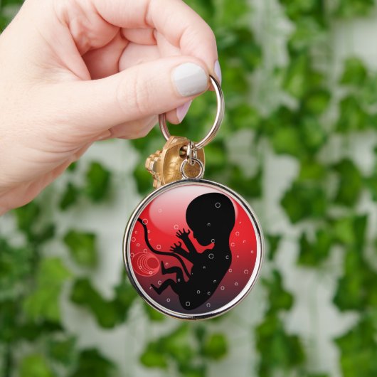 HUMAN BABY EMBRYO SLEUTELHANGER (Hand)