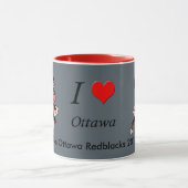 Human Bean Ottawa Redblacks 2016 Grey Cup Mok (Midden)