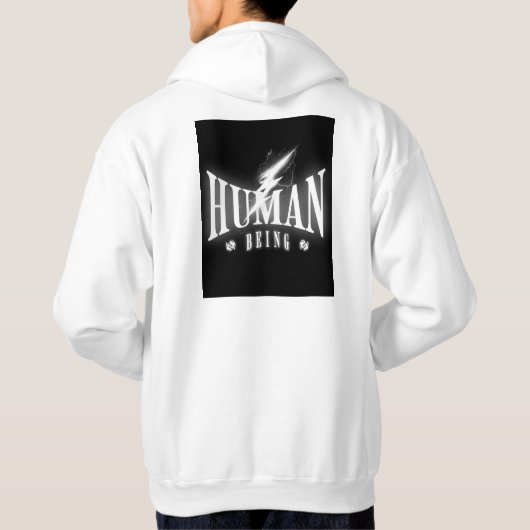 Human Being hoodie design (Achterkant)