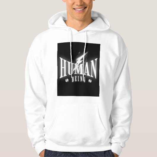 Human Being hoodie design (Voorkant)