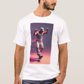 human body dancing in hip hop style t-shirt (Voorkant)