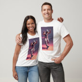 human body dancing in hip hop style t-shirt (Unisex)