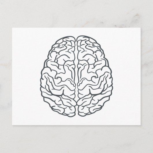 Human Brain Briefkaart (Voorkant)