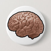 Human Brain Button (Voorkant)