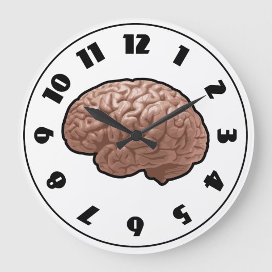 Human Brain Clock Grote Klok (Voorkant)