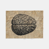 Human Brain  Illustratie Dictionary Art Fleece Deken (Voorkant (Horizontaal))
