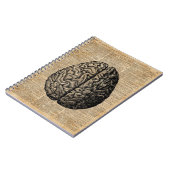 Human Brain Illustratie Dictionary Art Notitieboek (Linkerzijde)