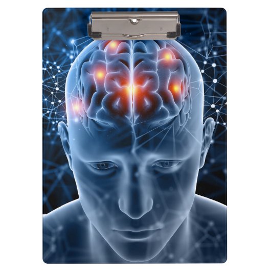 Human Brain Klembord (Voorkant)