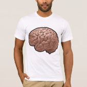 Human Brain Mannen T-shirt (Voorkant)