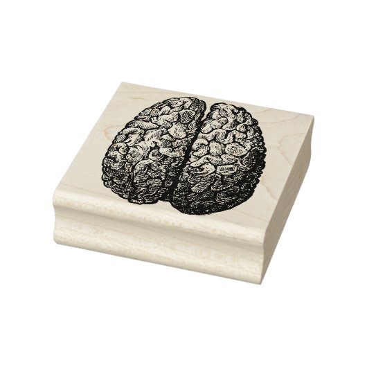 Human Brain Rubberstempel (Stempel)