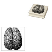 Human Brain Rubberstempel (Gestempeld)