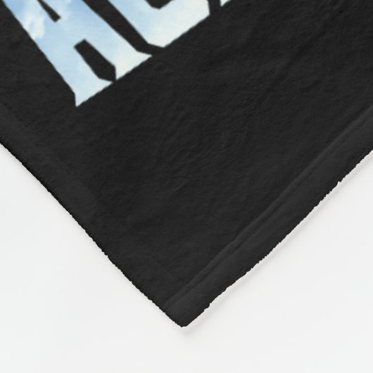 Human By Chance Alpha By Choice Funny Alpha Wolves Fleece Deken (Hoek)