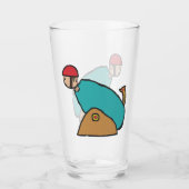 Human Cannonball Glas (Voorkant)