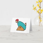 Human Cannonball Kaart (Gele Bloem)