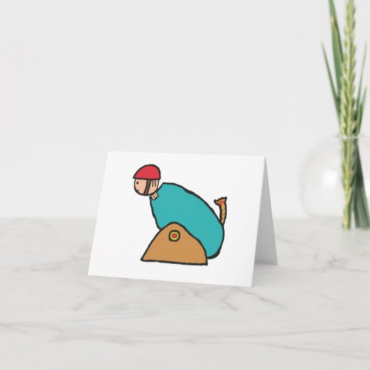 Human Cannonball Kaart (Voorkant)