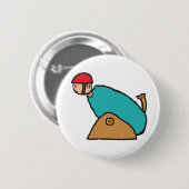 Human Cannonball Ronde Button 5,7 Cm (Voorkant /achterkant)