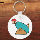 Human Cannonball Sleutelhanger (Voorkant)