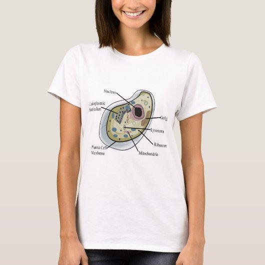 Human Cell Biology T-Hemden T-shirt (Voorkant)