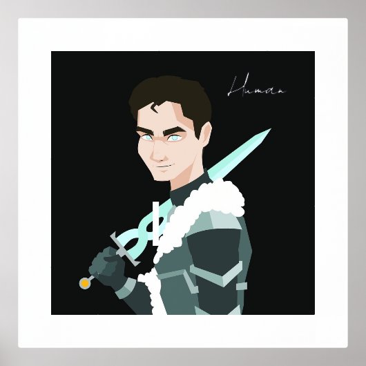 Human Character   Folie Afdrukken (Voorkant)