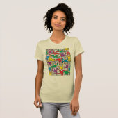 Human Circuit Board T-shirt (Voorkant volledig)
