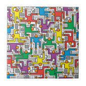 Human Circuit Board Tegeltje (Voorkant)