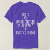 Human Costume Robotics Mentor Science Robo Coach R T-shirt (Design voorkant)